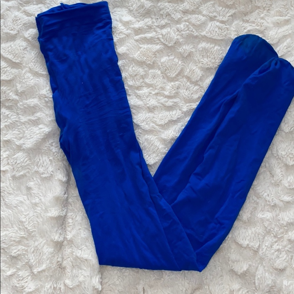 Blue stockings